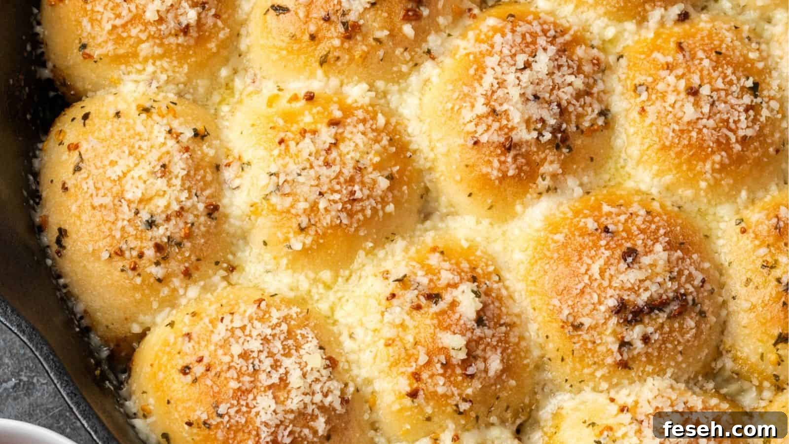 Garlic Parmesan Pull Apart Bread