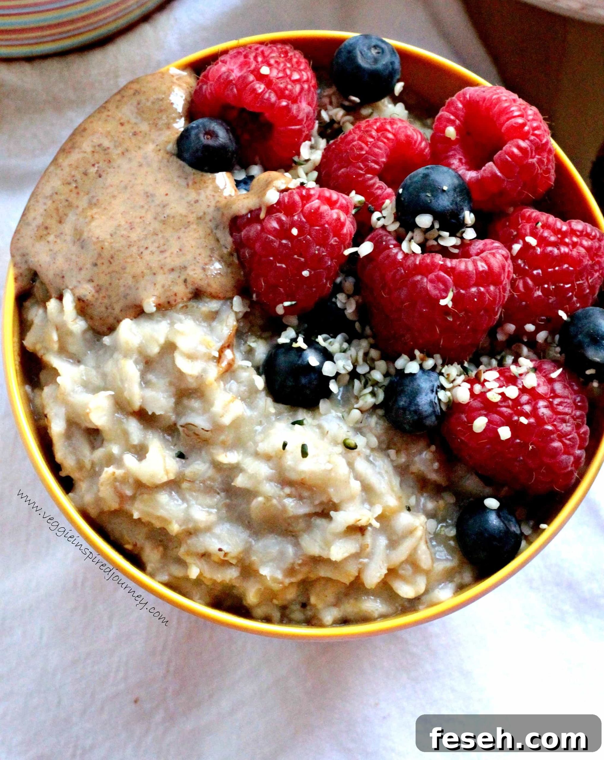 Easy, Sweet, Creamy, Customizable Healthy Oatmeal