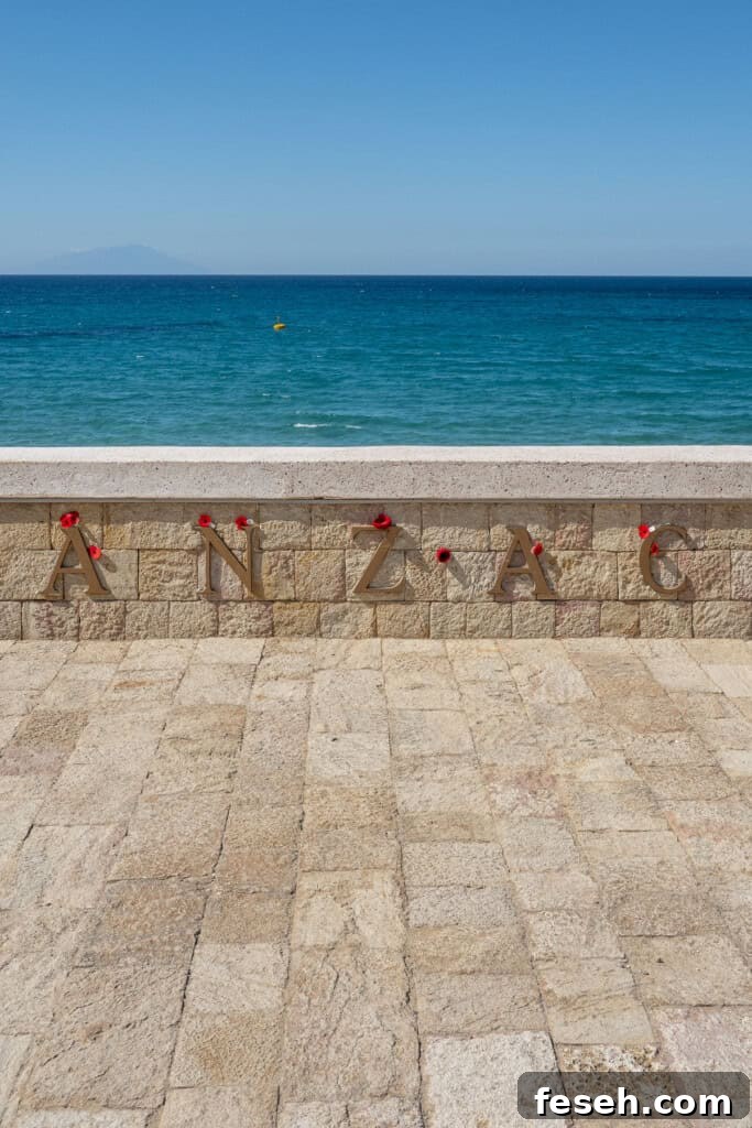 ANZAC cove in Turkey.