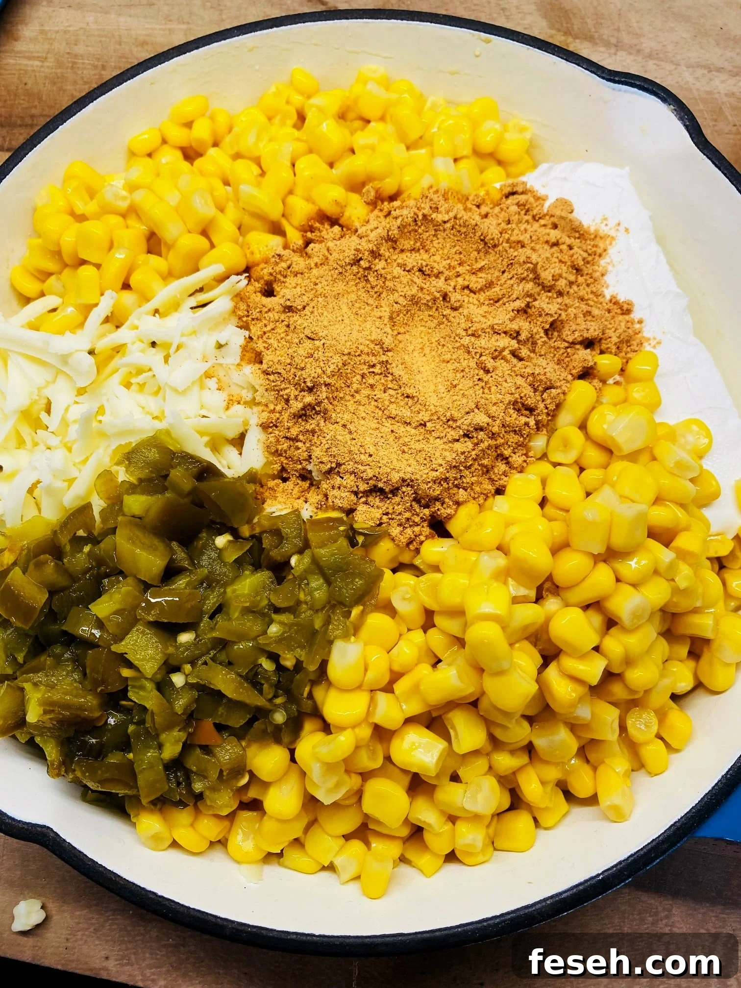 dip before cooking or stirring