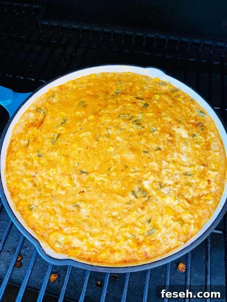 Traeger Jalapeno Corn Dip