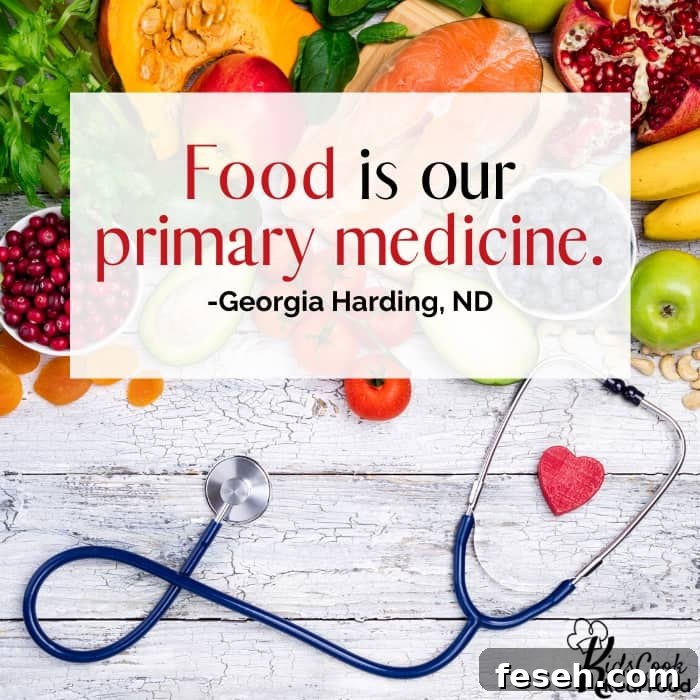 Food is our primary medicine. - Georgia Harding, ND