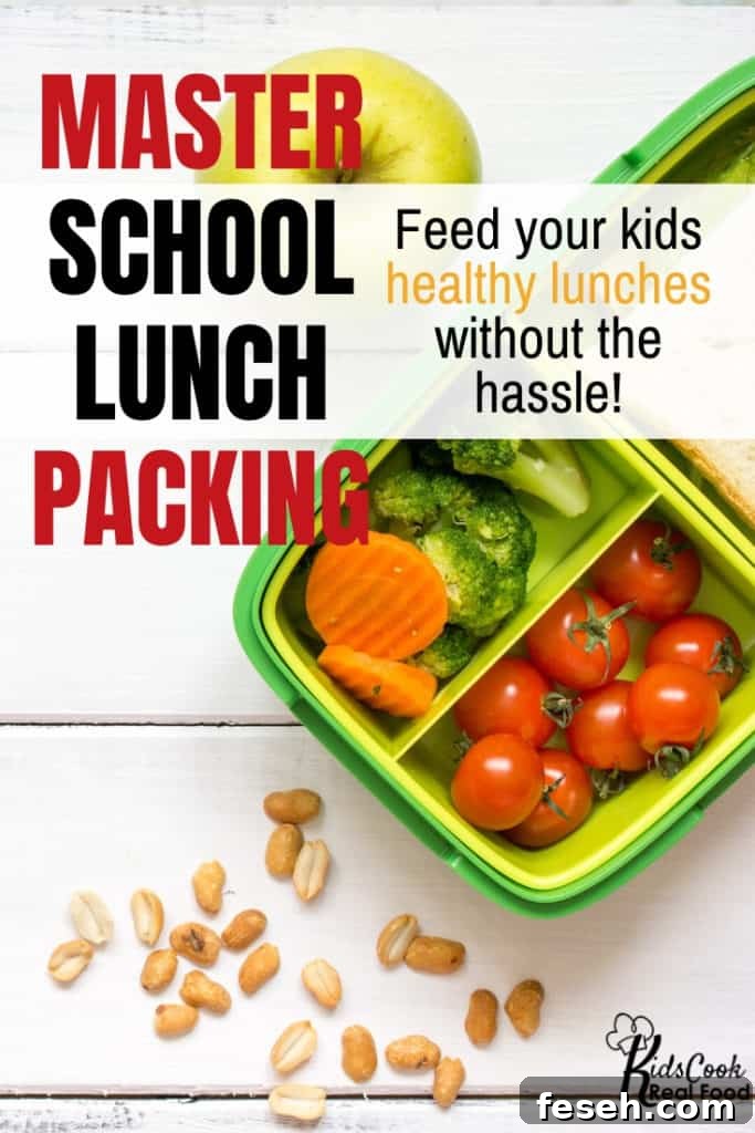 Master school lunch packing