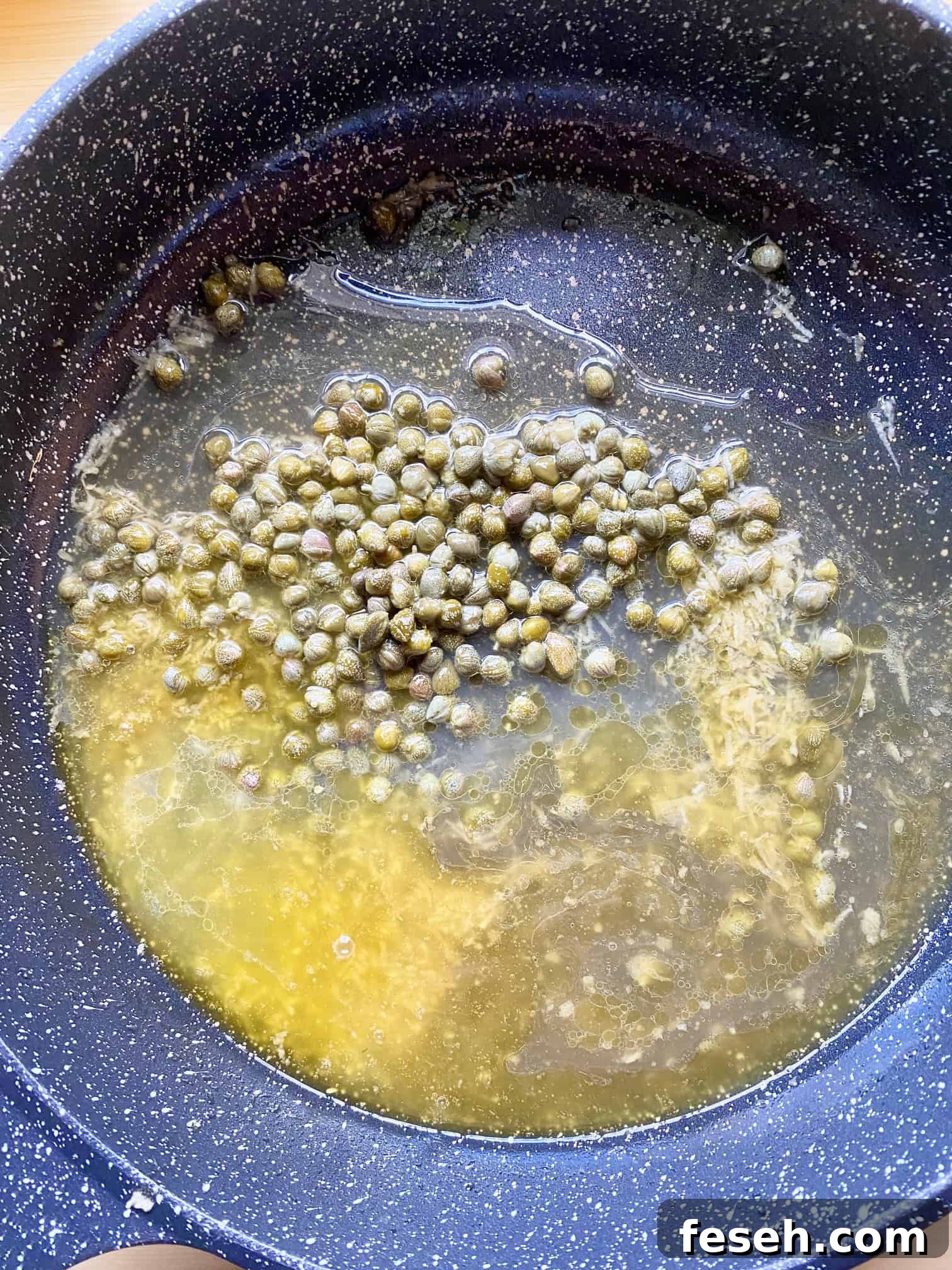 Lemony Chicken Piccata Meatballs