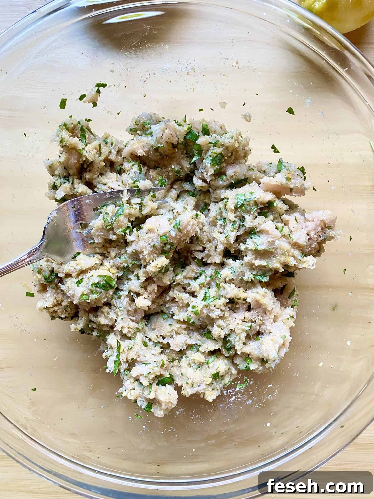 Lemony Chicken Piccata Meatballs