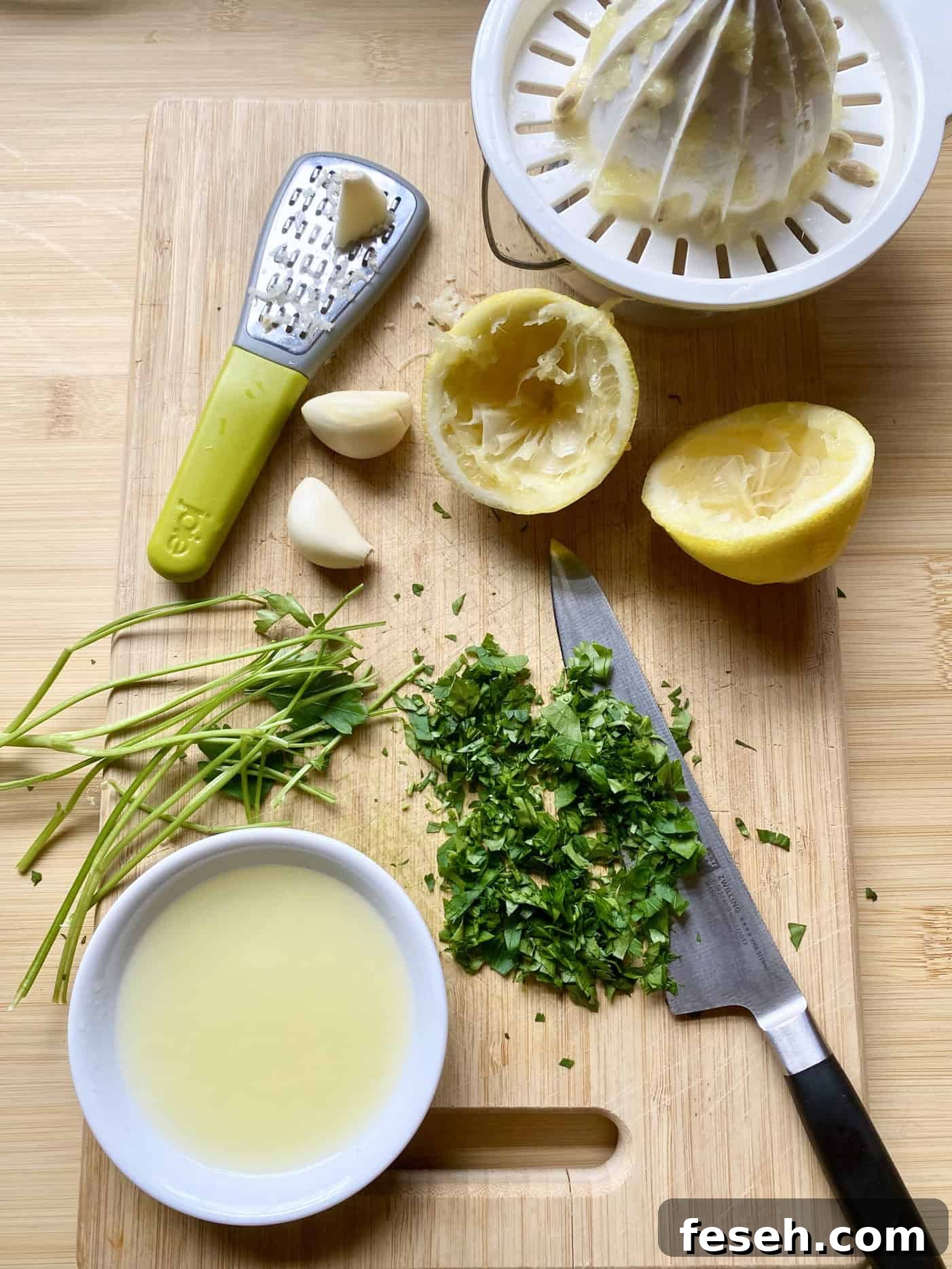 Lemony Chicken Piccata Meatballs