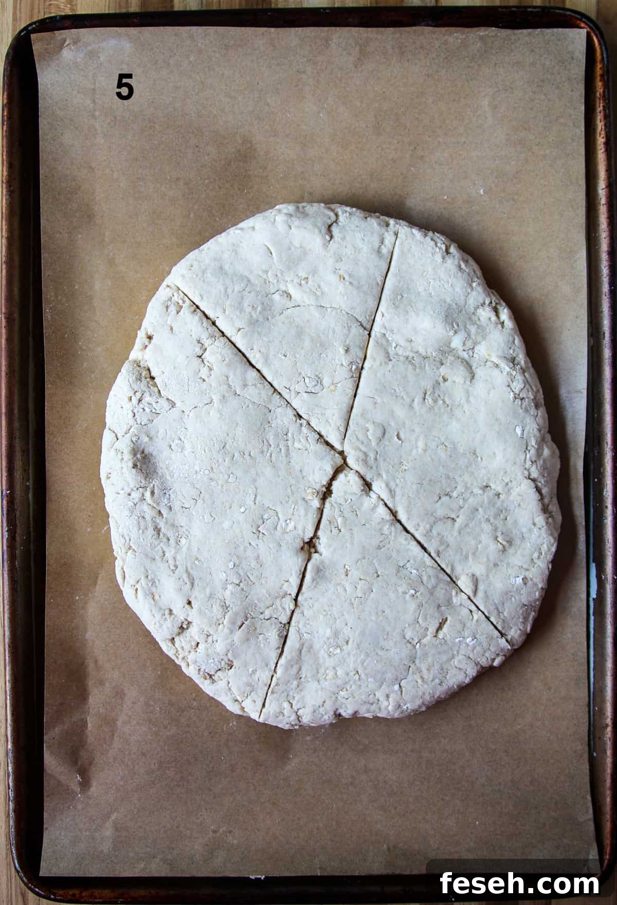 The final two steps of the recipe process.