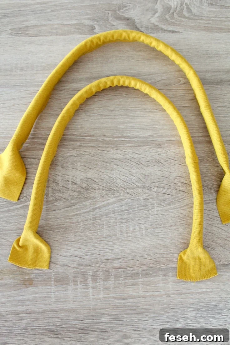 How to make corded handles