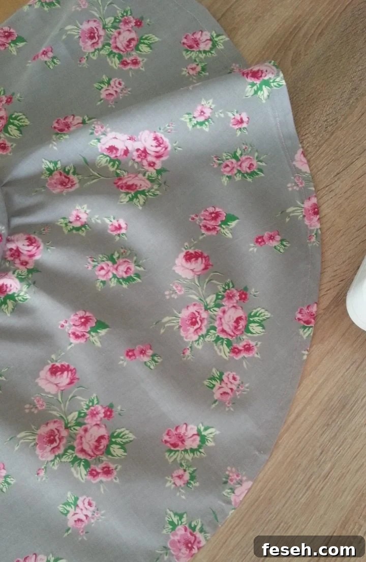 How to hem a circle skirt
