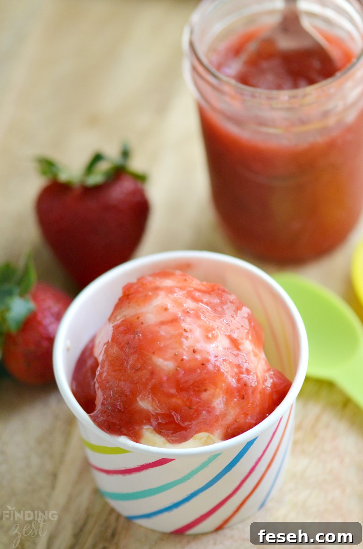 Homemade Strawberry Rhubarb Sauce Recipe