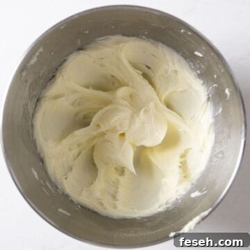 Frosting mixed together.
