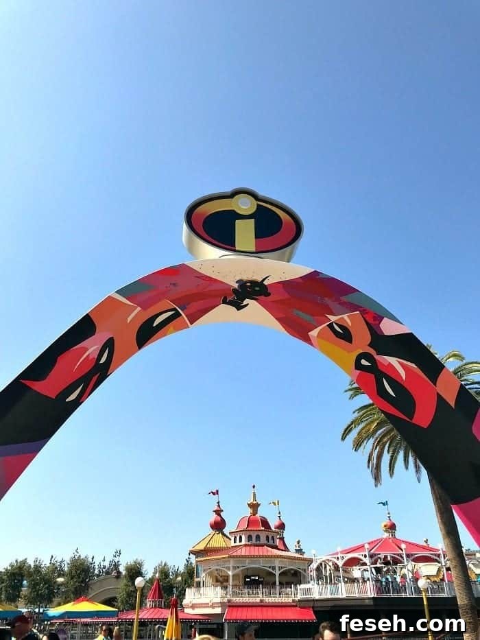 Pixar Pier Disney California Adventure Park
