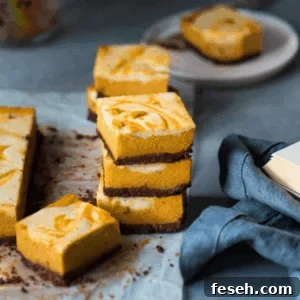 pumpkin cheesecake bars