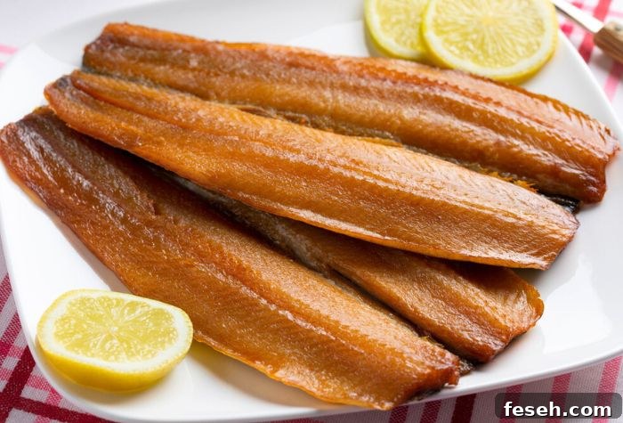 smoked herring fillets