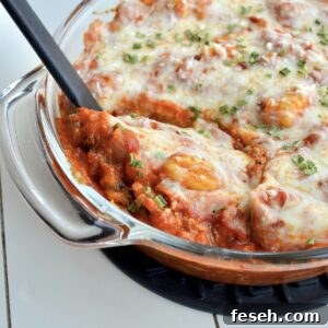 Potato gnocchi casserole