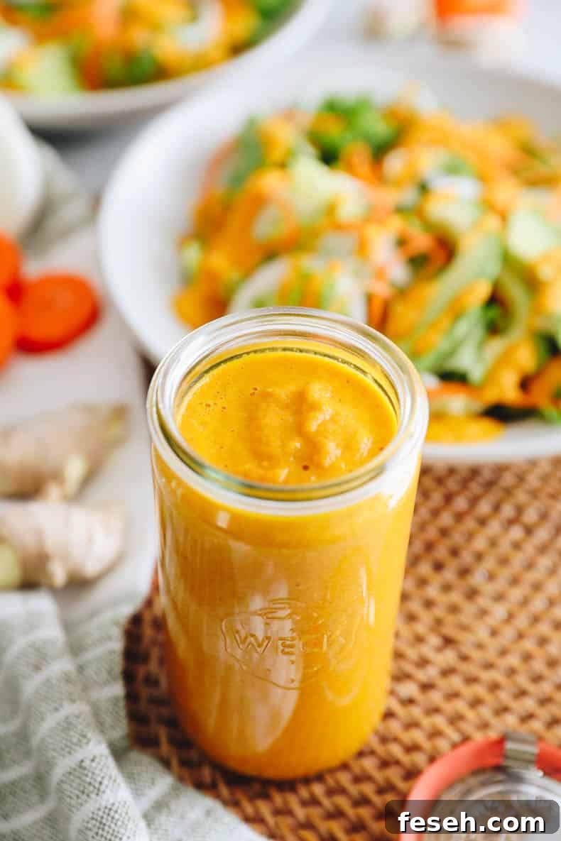 hibachi-style Japanese ginger dressing in a glass jar.