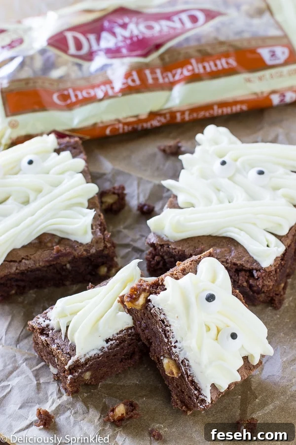 Mummy Hazelnut Brownies