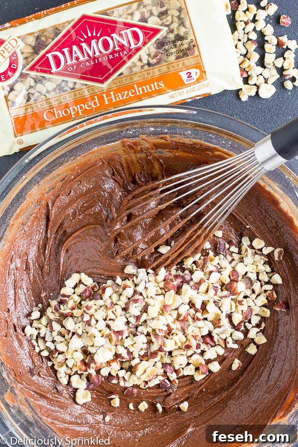 Mummy Hazelnut Brownies