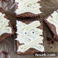 Mummy Hazelnut Brownies