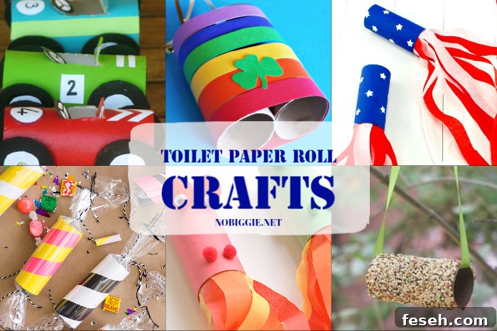 Toilet Paper Roll Crafts | NoBiggie.net
