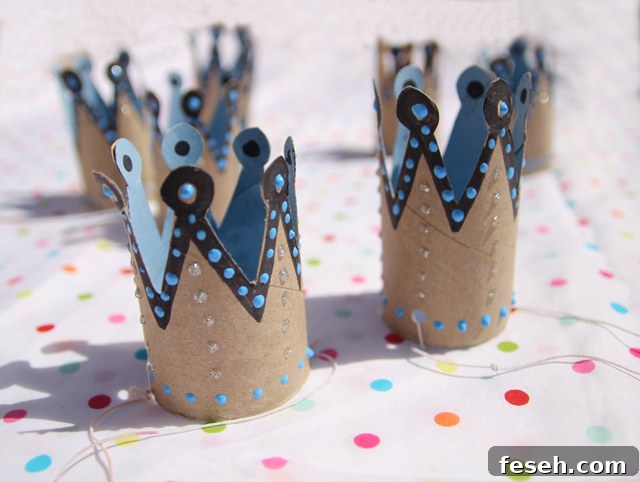 Birthday Crowns | Toilet Paper Roll Crafts