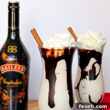 Frozen Pumpkin Spice Mudslides