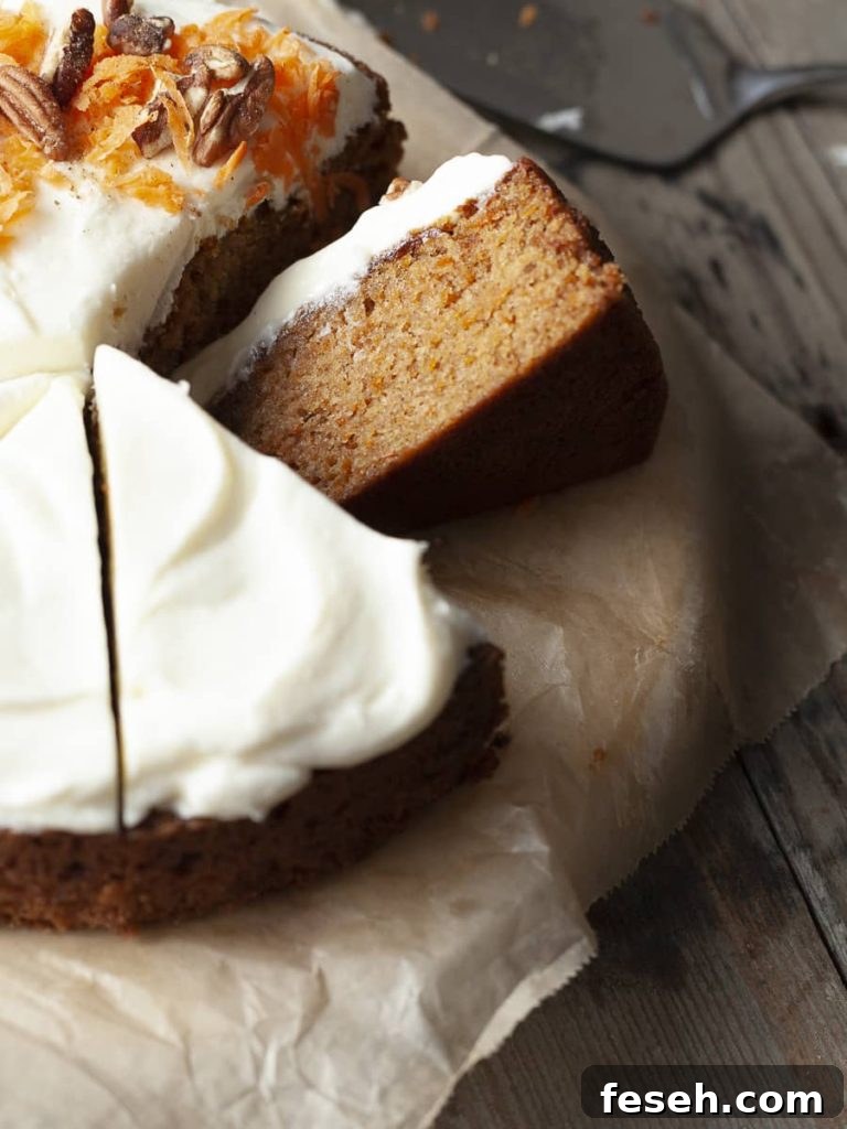 a moist gluten free carrot snack cake 