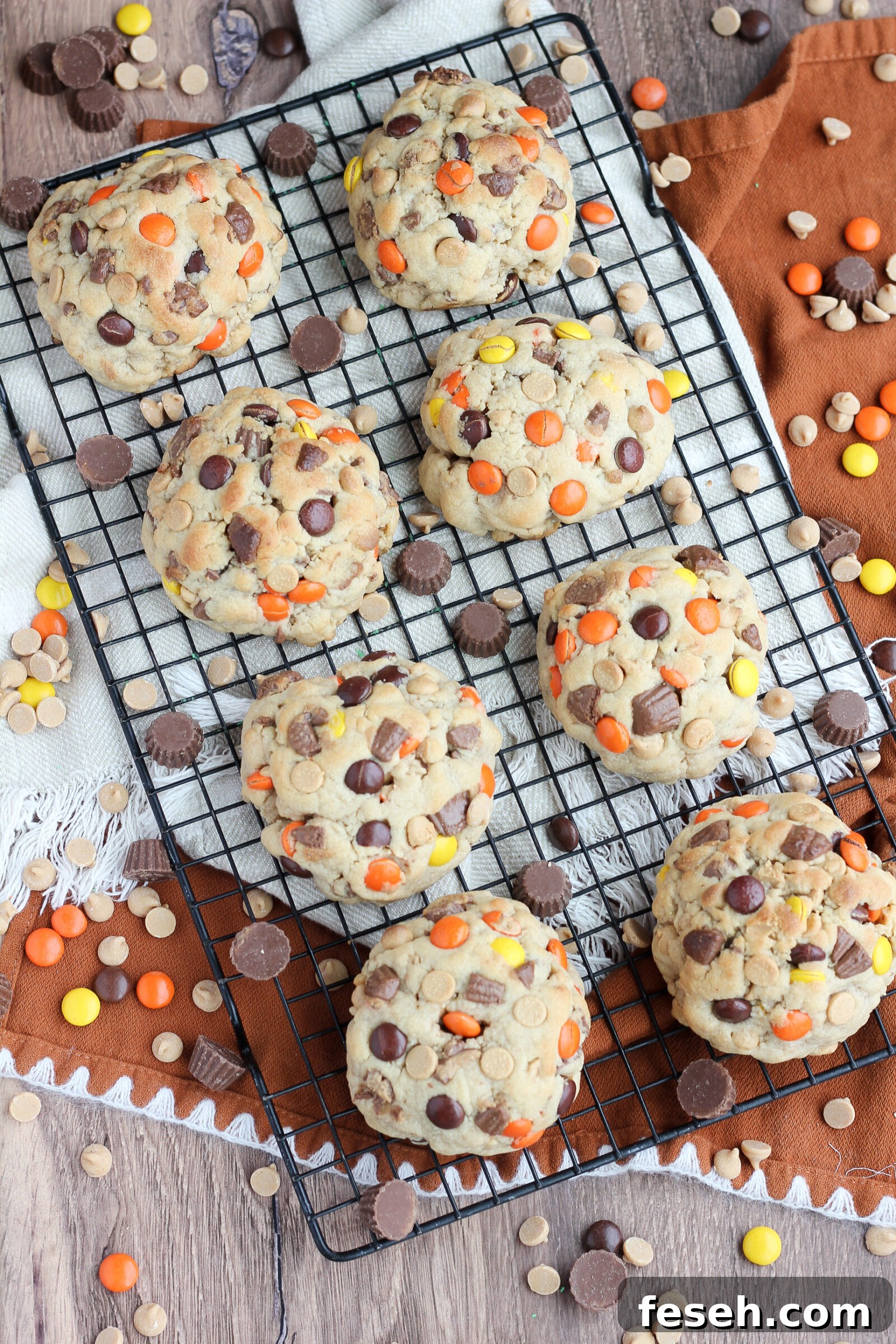 Cookies on a tray
