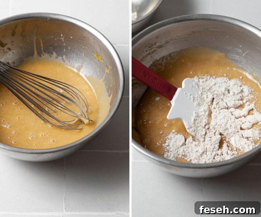 how to make carrot cake step 1
