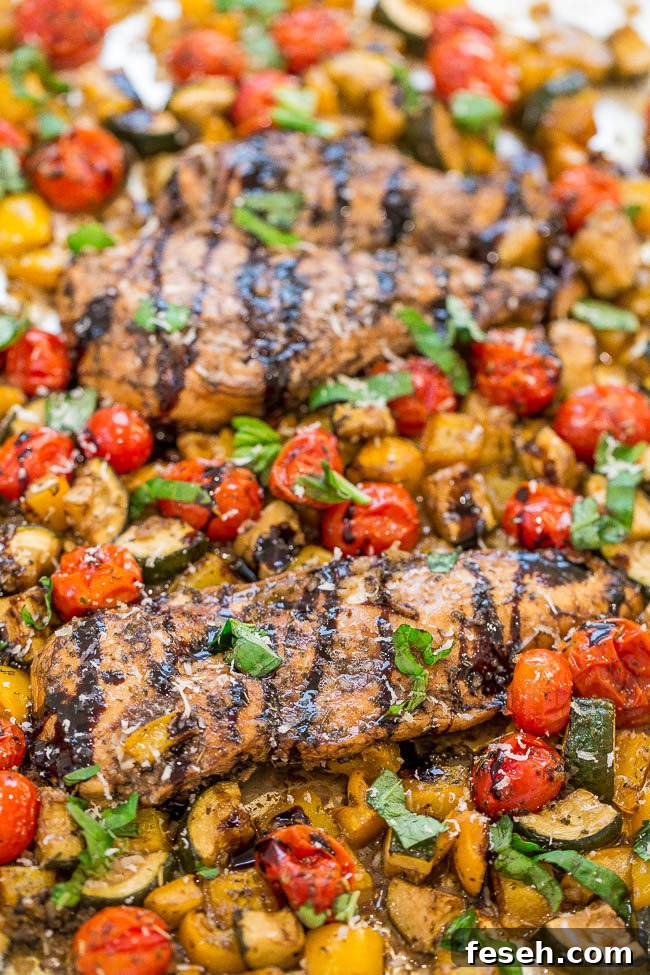 Sheet Pan Italian Chicken and Vegetables