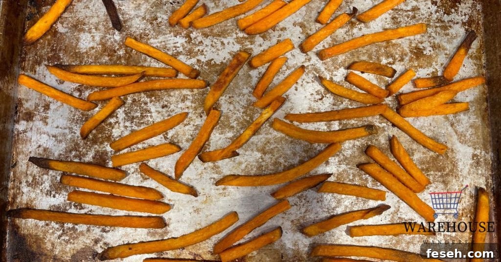 How to Make Crispy Sweet Potato Fries From Costco