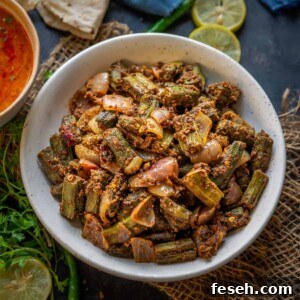 Rajasthani Besan Bhindi