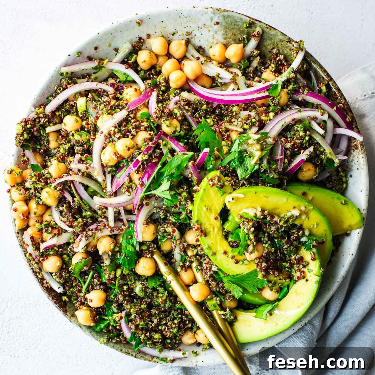 12 Great Pine Nut Substitutes for Pesto You’ll Love 5 Quinoa salad with basil, kale and almond pesto topped with avocado and a lemon dressing.