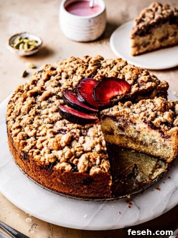 Plum Coffee Cake