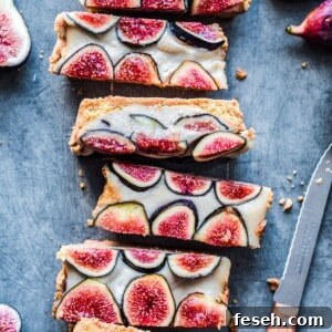 Vegan Fig Tart with Coconut-Cashew Cream (Gluten-Free)