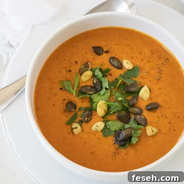 roasted red pepper soup