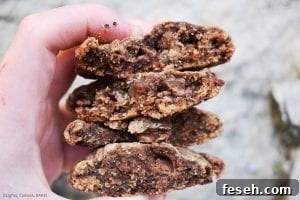 Nutella Cookies are thick and chewy cookies with Nutella baked into the batter and extra Nutella swirled throughout.