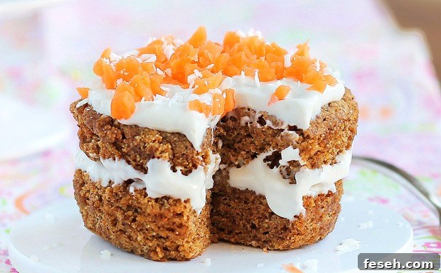 mini carrot cake