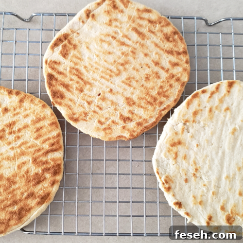 4 Ingredient Keto Baked Flatbread