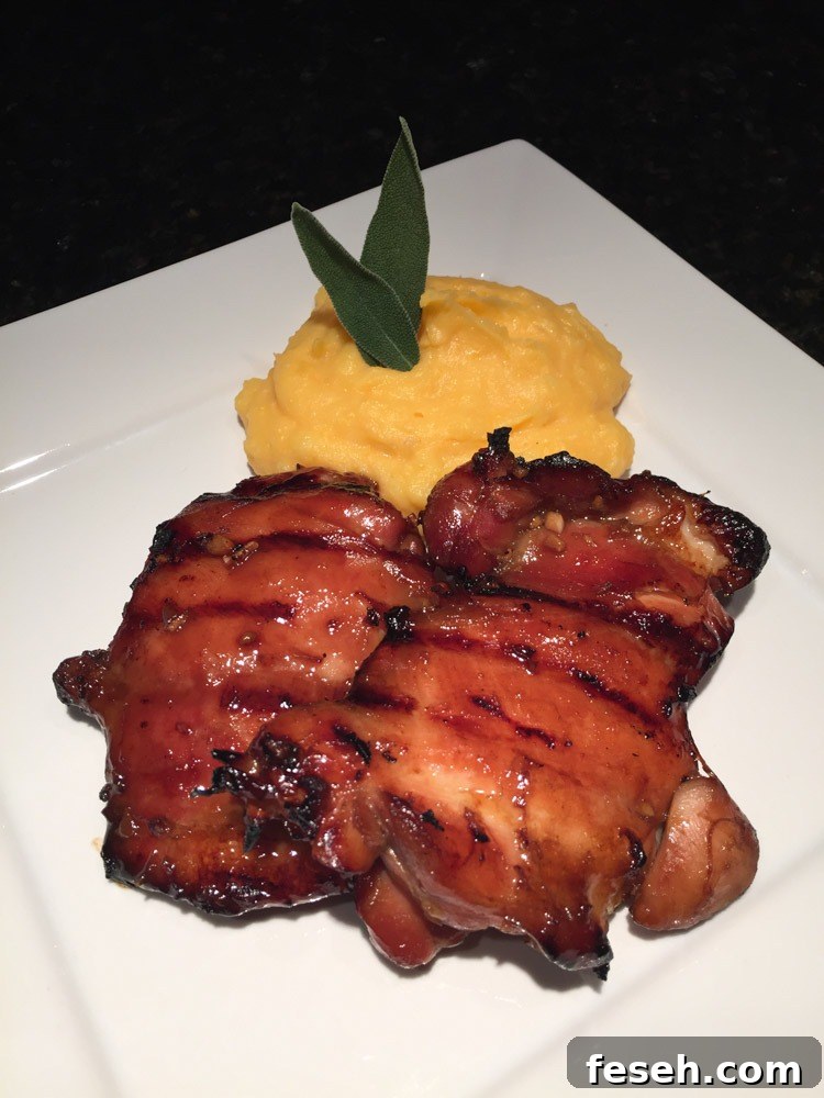 bourbon citrus chicken thighs