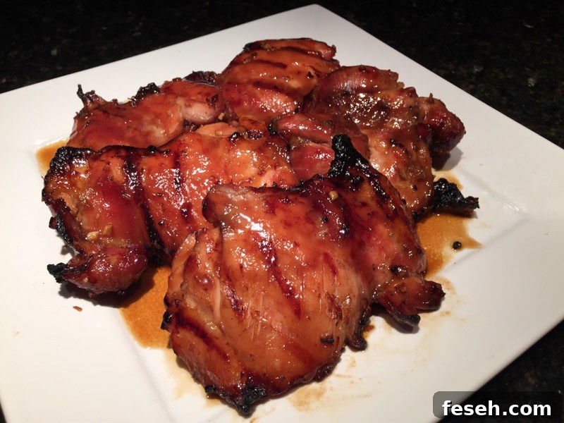 bourbon citrus chicken thighs
