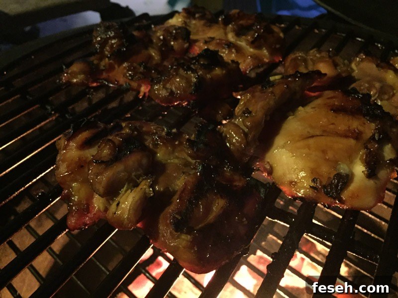 bourbon citrus chicken thighs