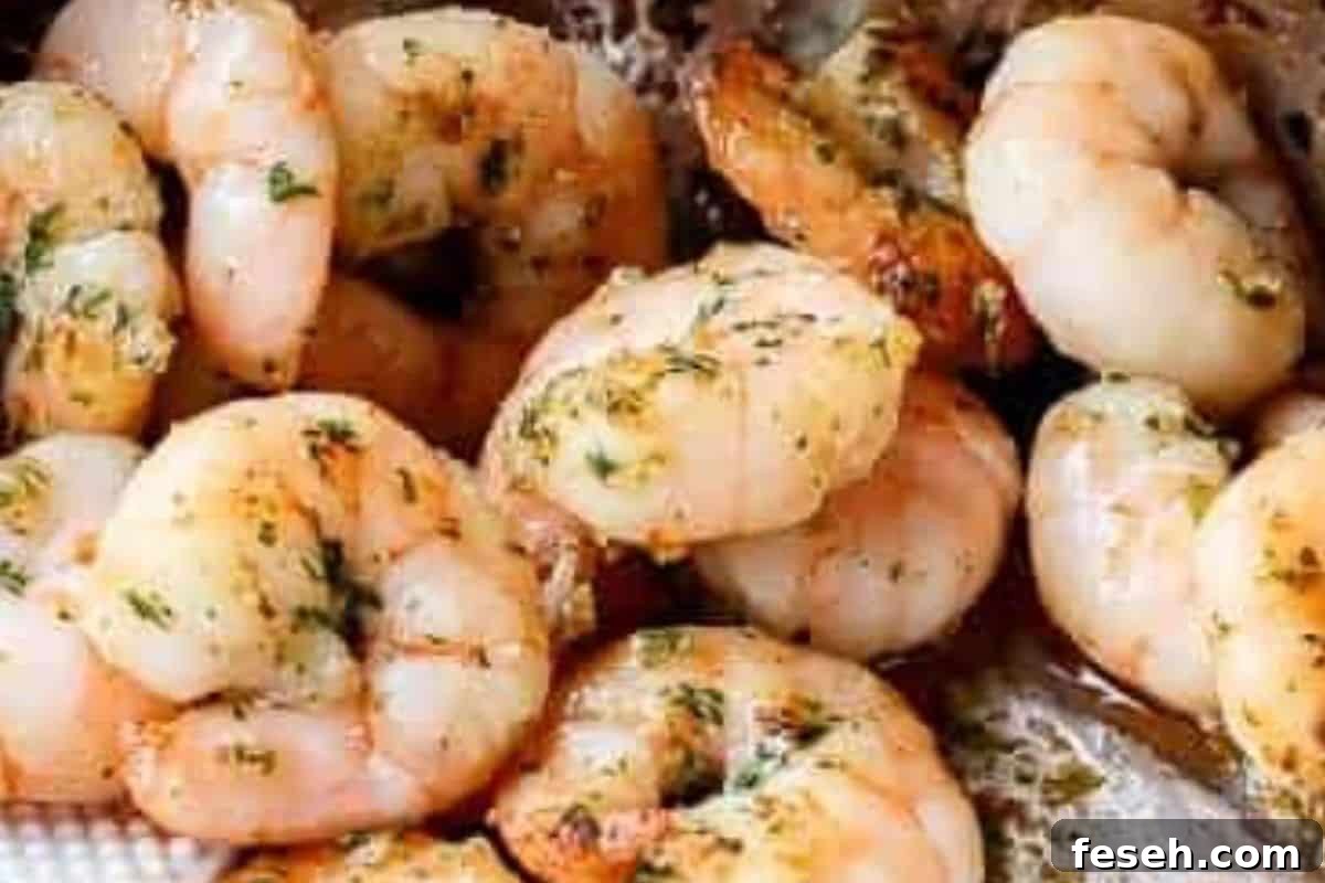 Add the marinated shrimp to the pan and sauté until they start to turn pink and slightly golden on the edges