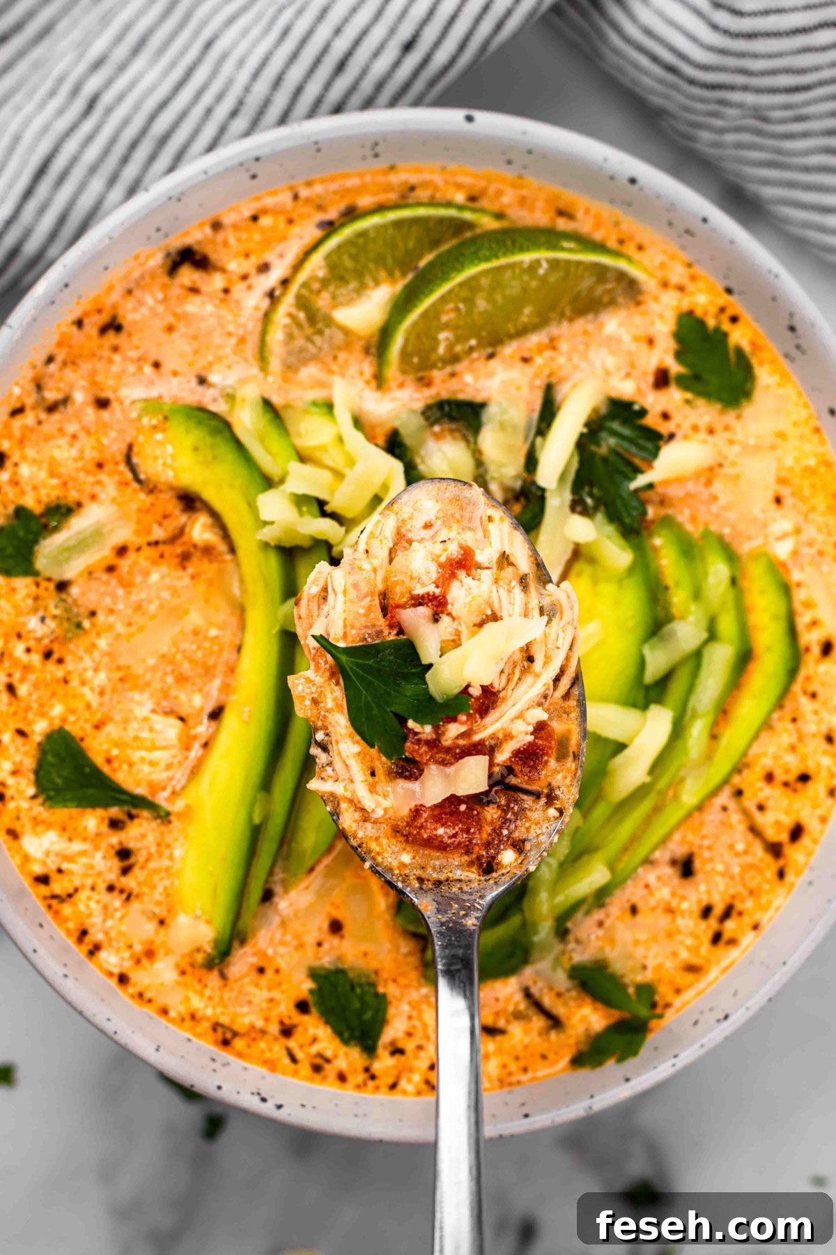1 Keto Chicken Tortilla Soup