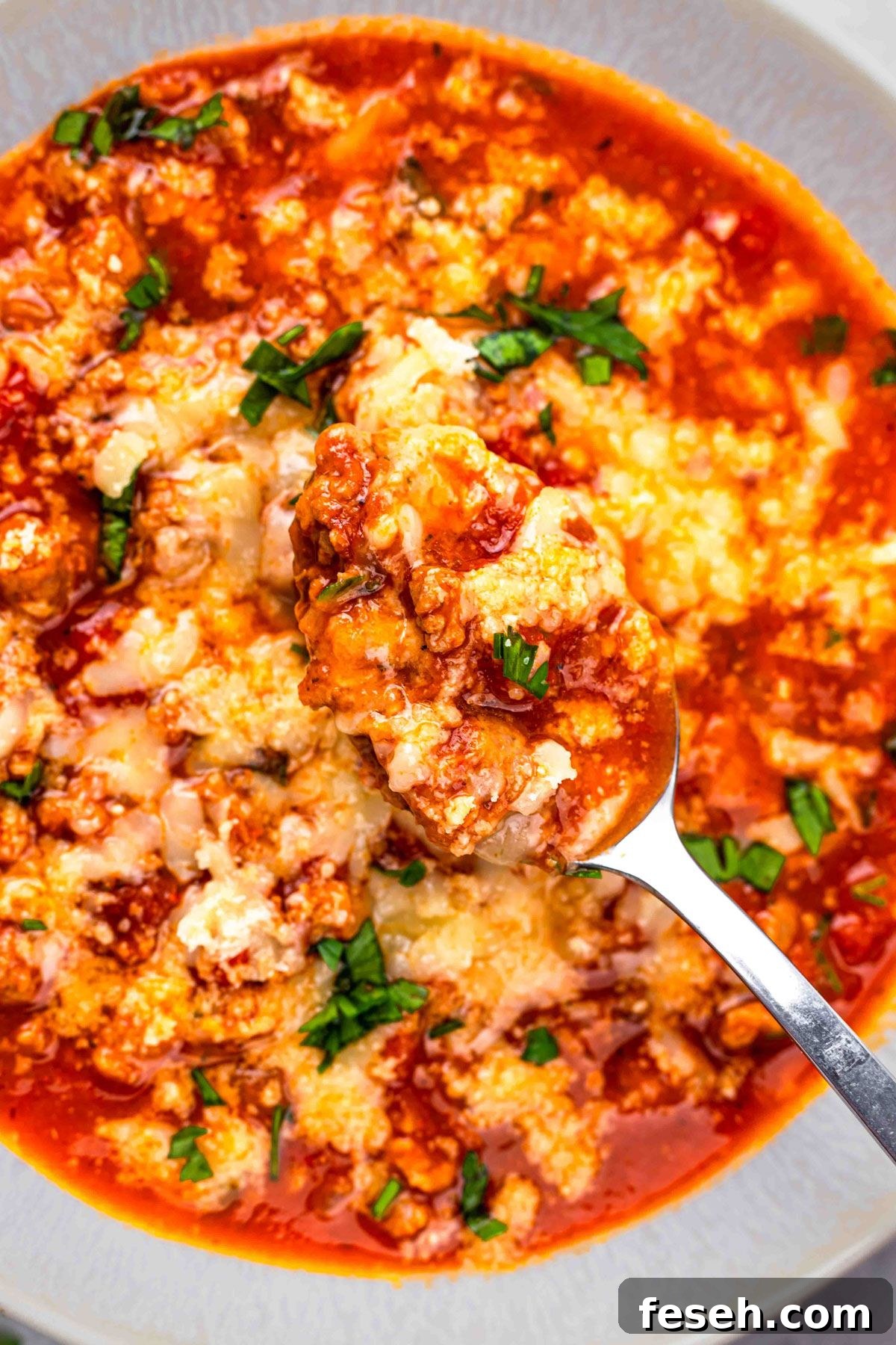 Keto Lasagna Soup