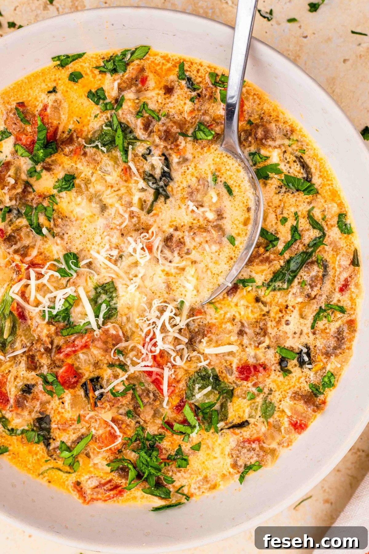 keto tuscan soup