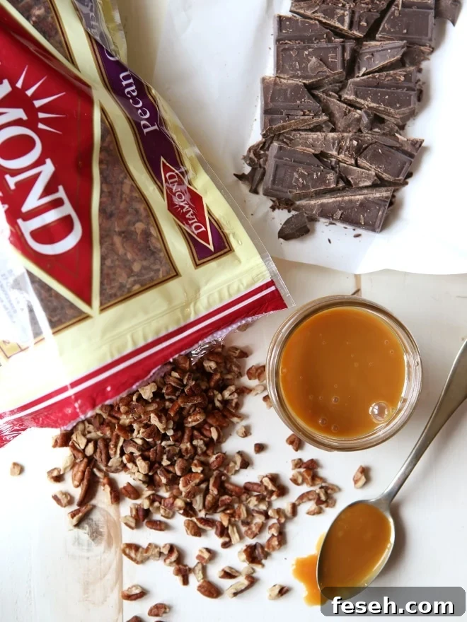 Turtle Cookie Truffles with pecans, caramel and chocolate | completelydelicious.com