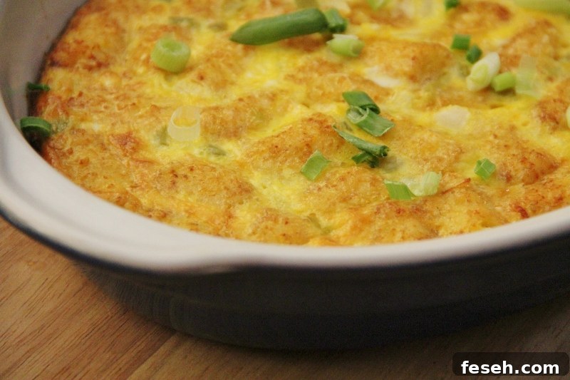 Sausage & Tater Tot Casserole