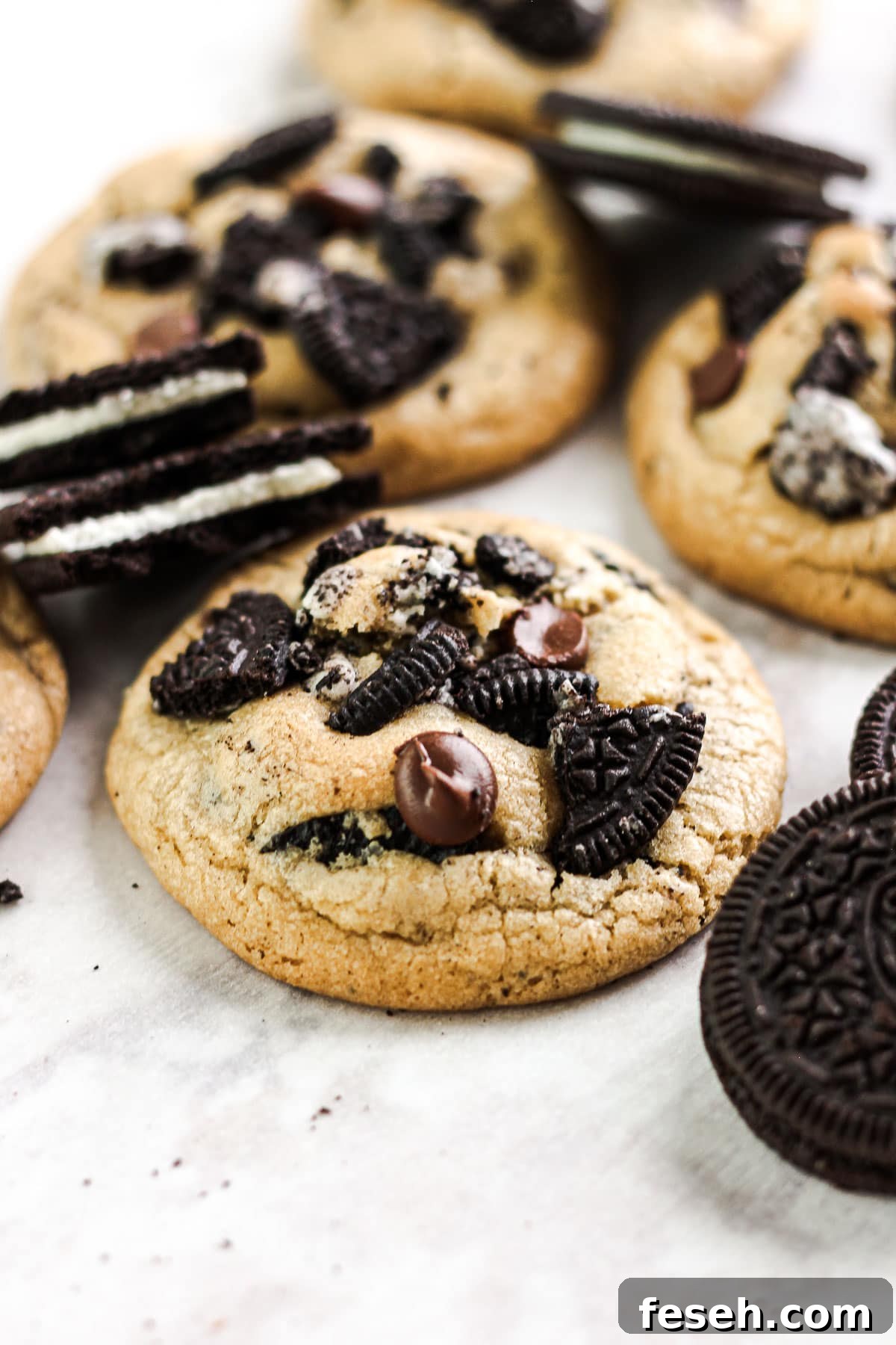 Mixing cookie dough