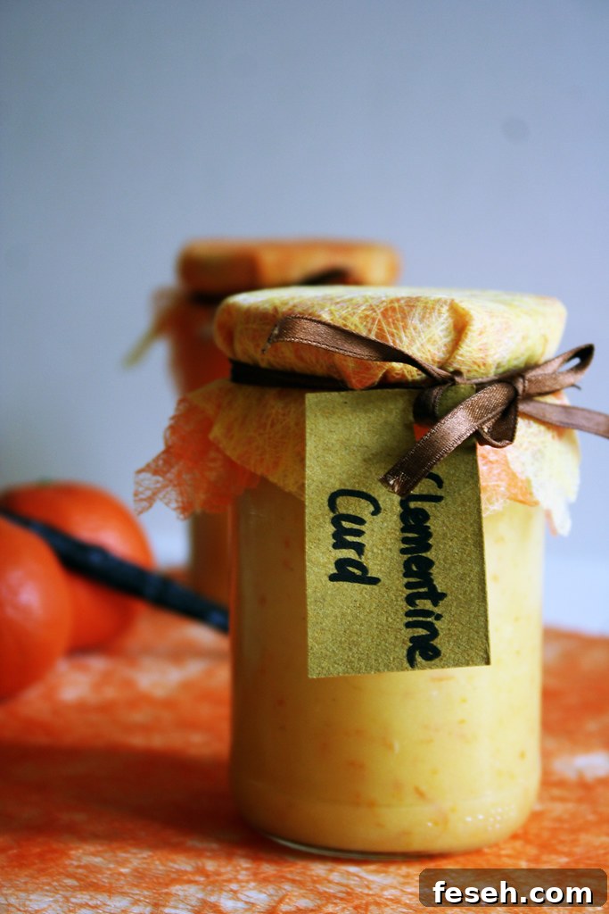 Clementine curd